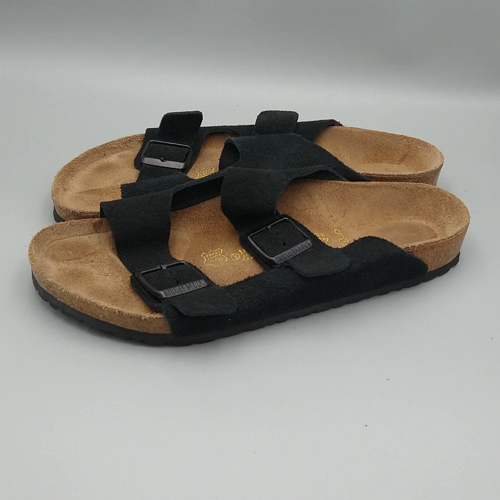 Birkenstock Men 10 sandals Black
